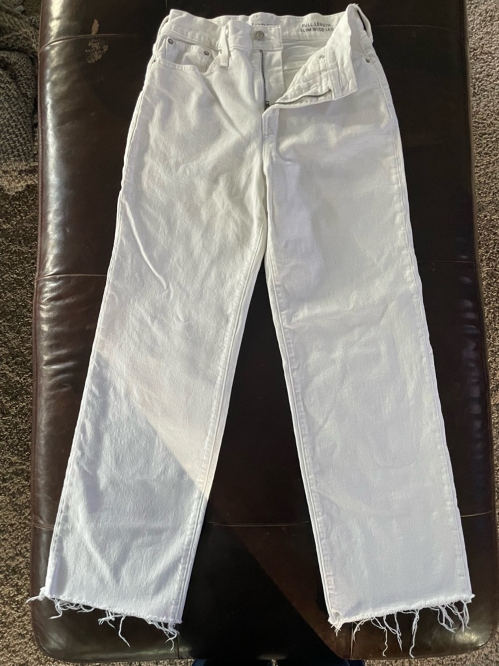 J.Crew Full Length Slim Wide Leg Jean
